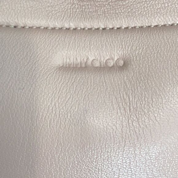 JIMMY CHOO RAVEN HOBO LUXURY LEATHER SHOULDER SATCHEL TOTE HANDBAG - Picture 12 of 14